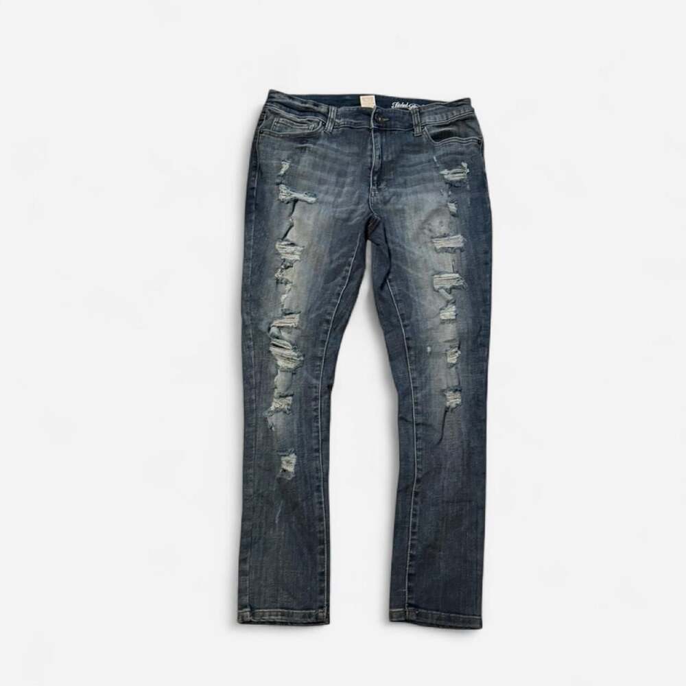 Faded Glory Distressed Skinny Jeans